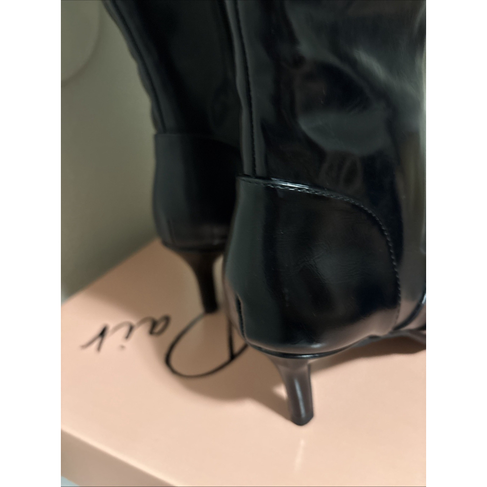 Wild Pair Womens Monro Black Tall Knee-High Boots Shoes 8.5 Medium - Picture 3 of 4